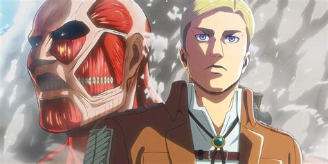 does erwin become a titan.